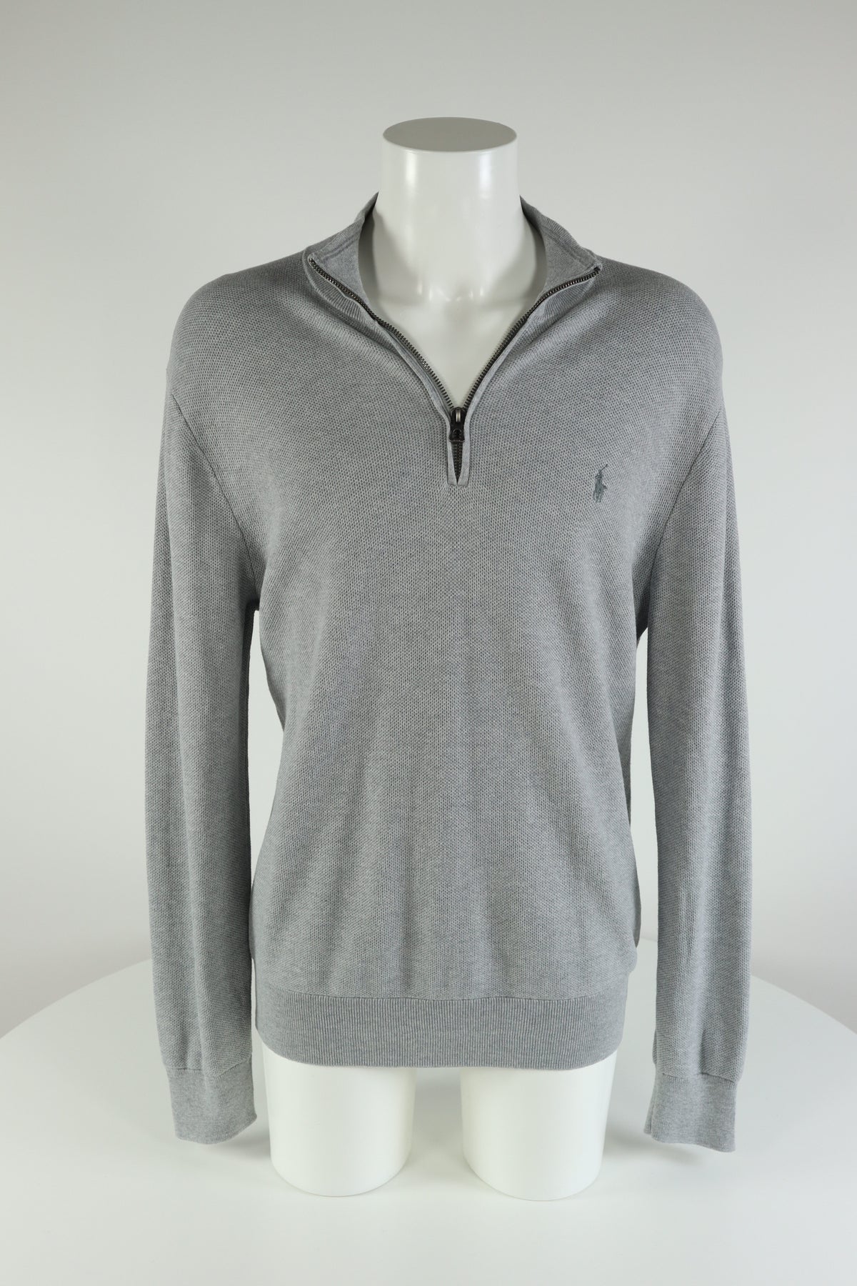 Ralph Lauren trui met kwart rits - L