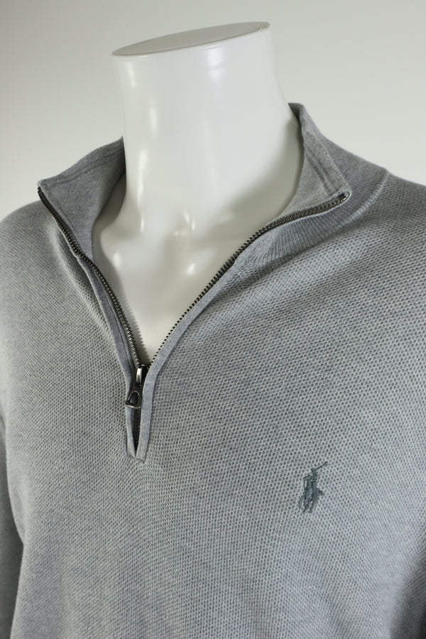 Ralph Lauren trui met kwart rits - L