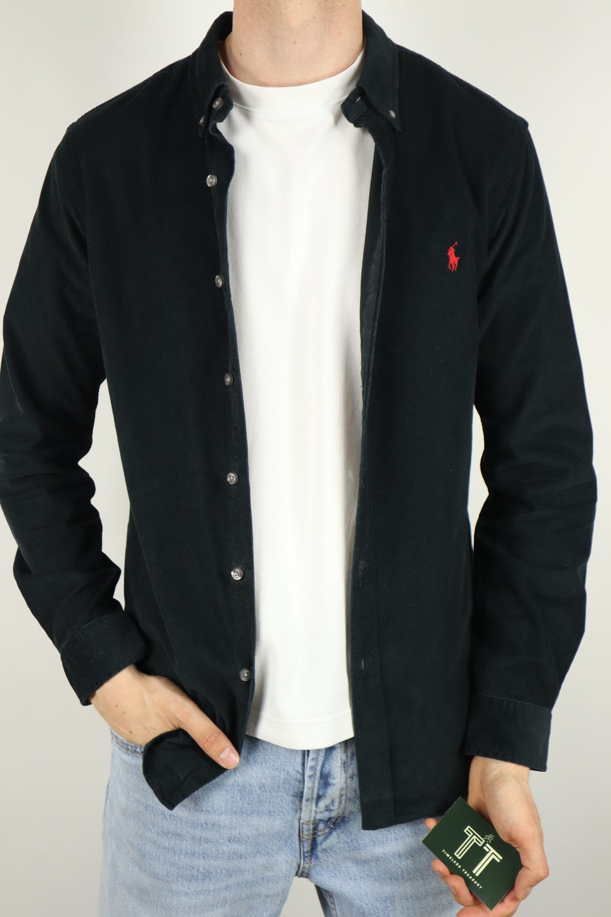 Ralph Lauren corduroy overhemd - M