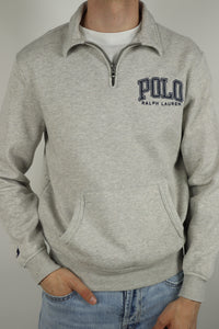 Ralph Lauren trui met kwart rits - S