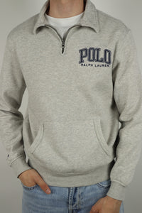 Ralph Lauren trui met kwart rits - S