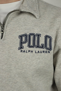Ralph Lauren trui met kwart rits - S