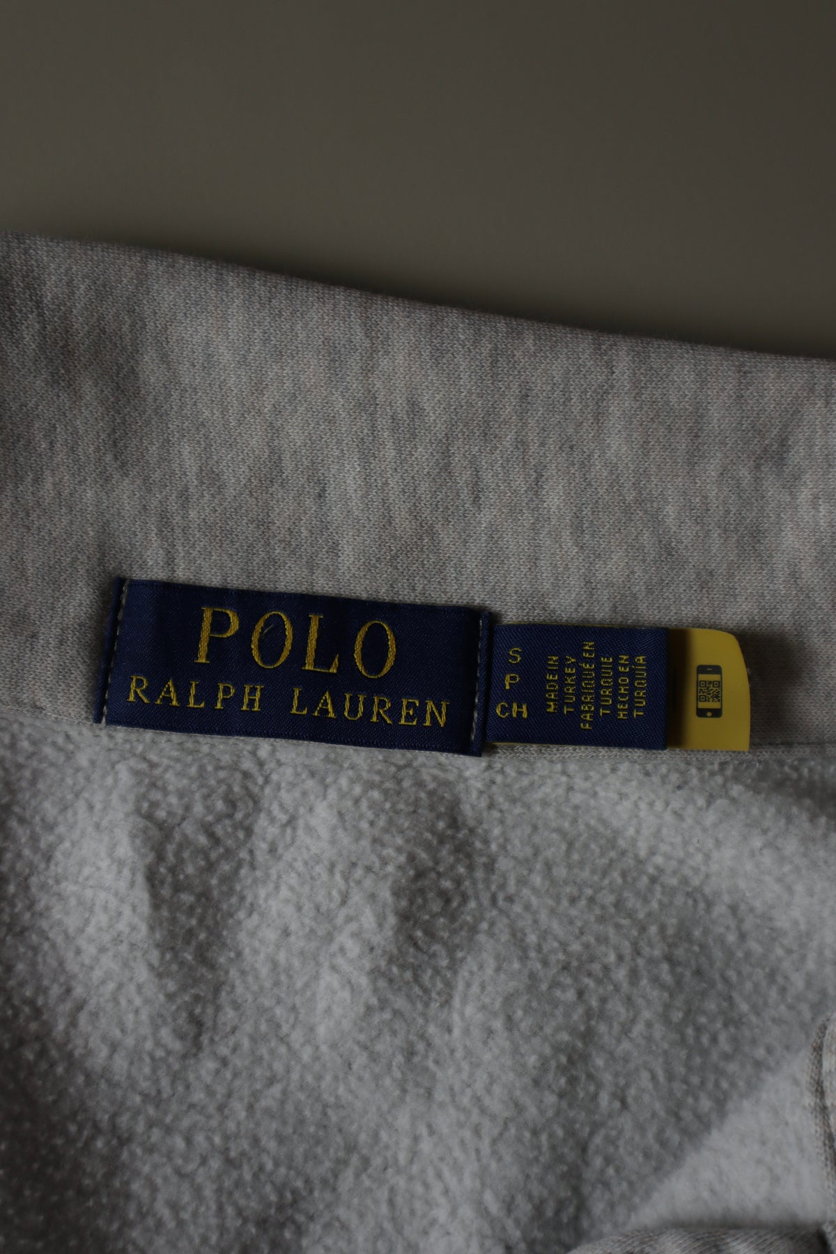 Ralph Lauren trui met kwart rits - S