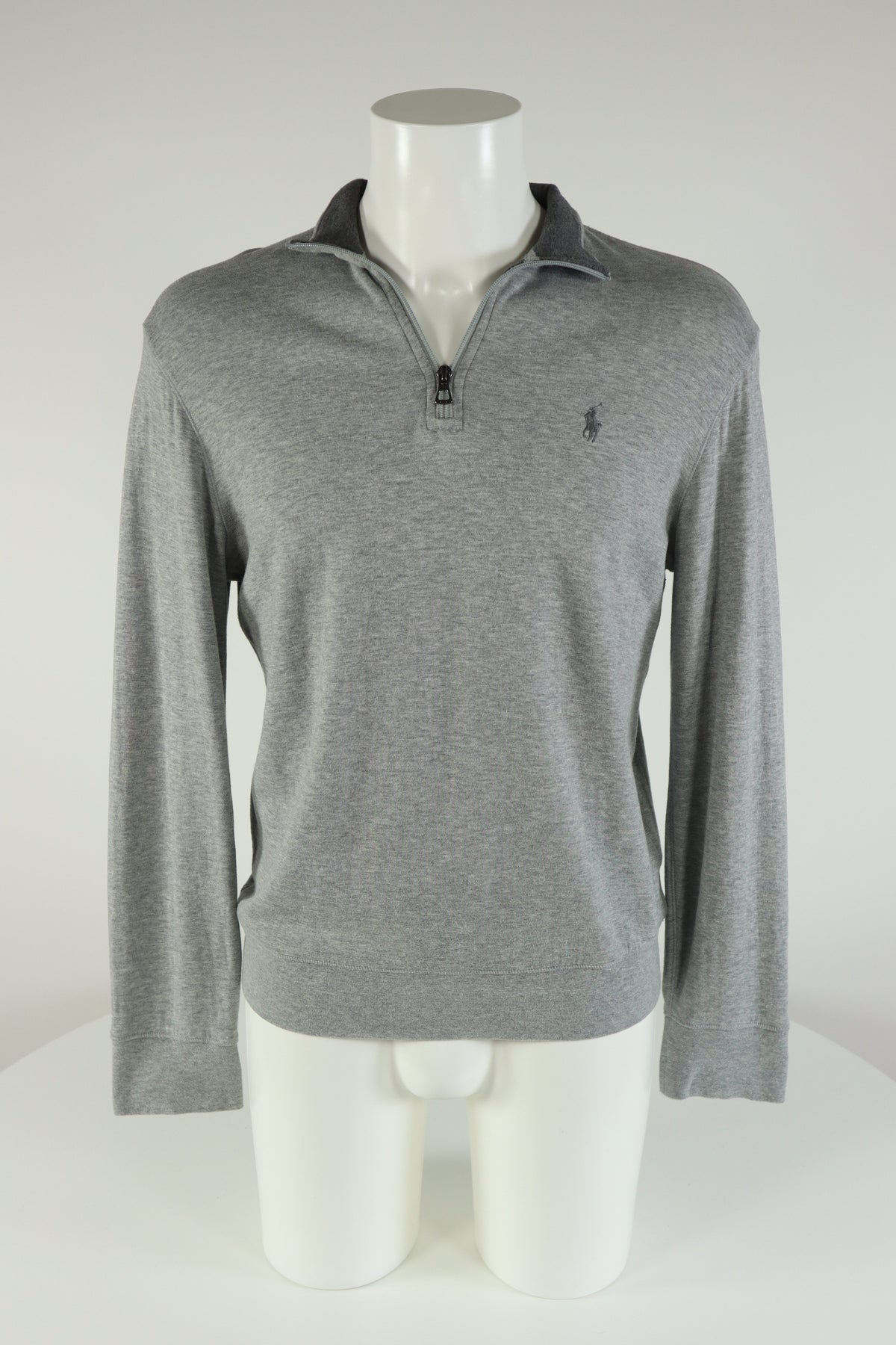 Ralph Lauren trui met kwart rits - M