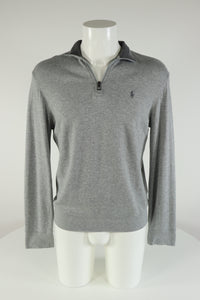 Ralph Lauren trui met kwart rits - M