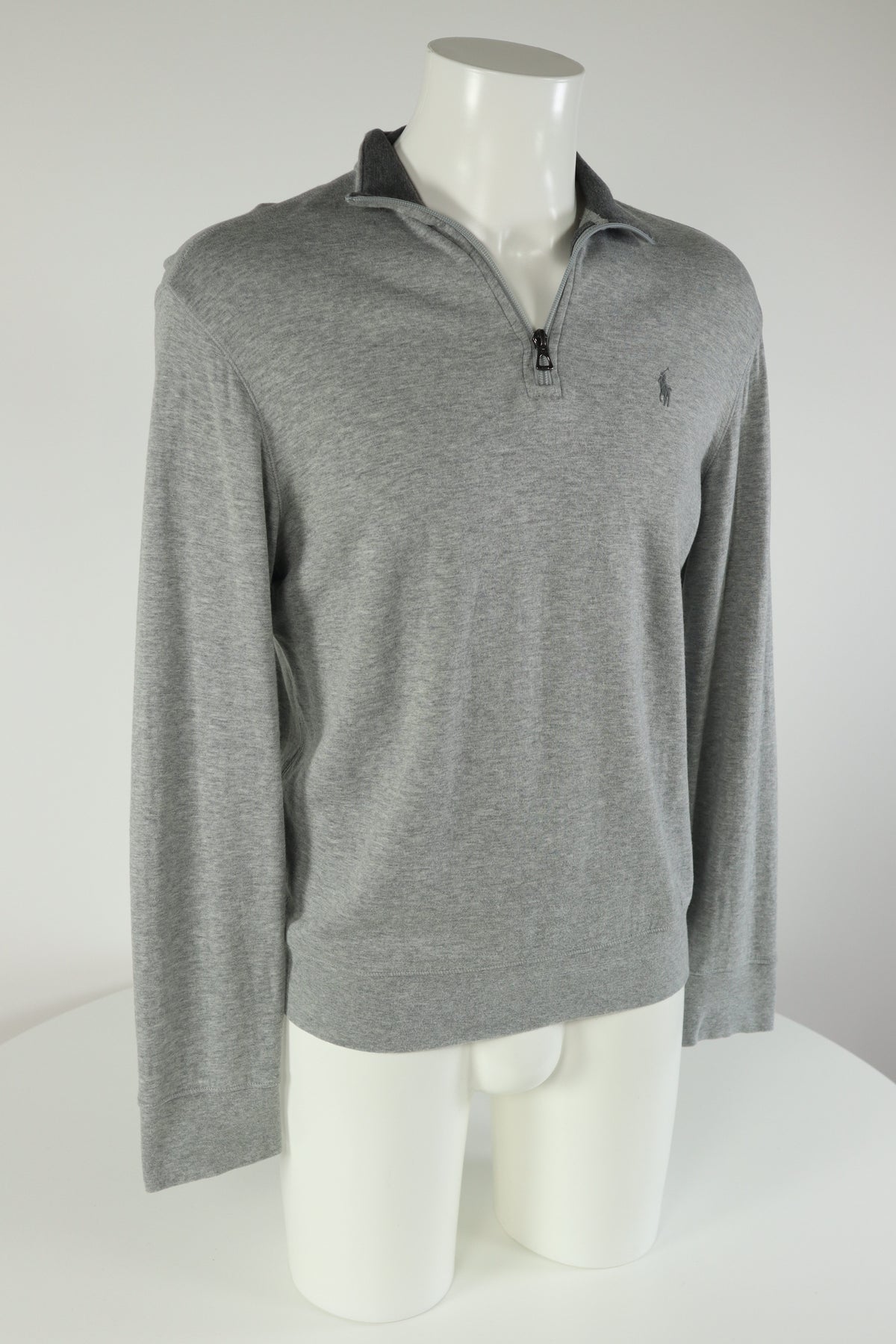 Ralph Lauren trui met kwart rits - M