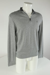 Ralph Lauren trui met kwart rits - M