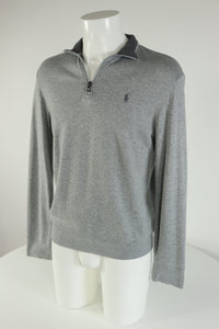 Ralph Lauren trui met kwart rits - M