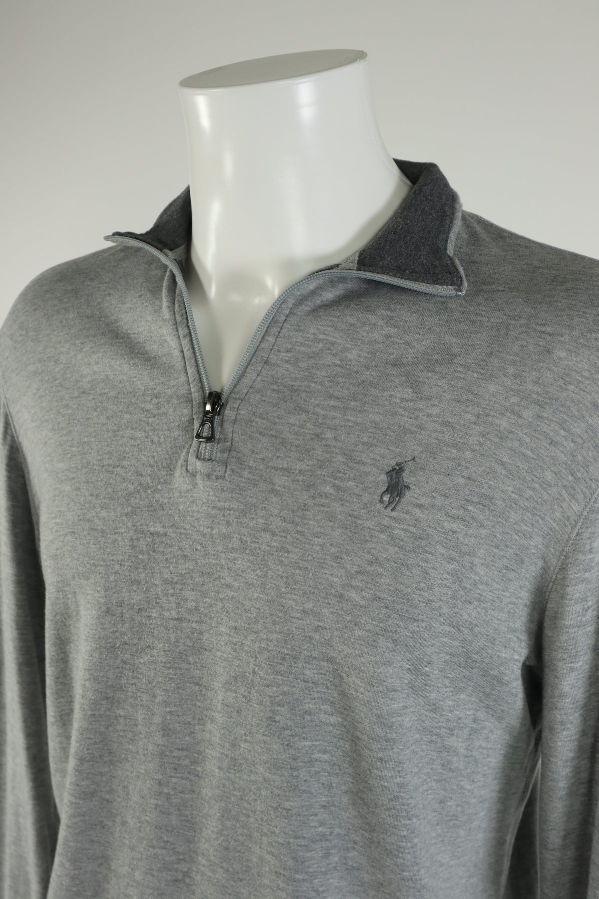 Ralph Lauren trui met kwart rits - M