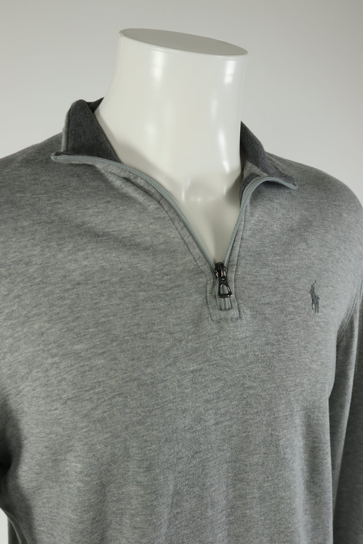 Ralph Lauren trui met kwart rits - M