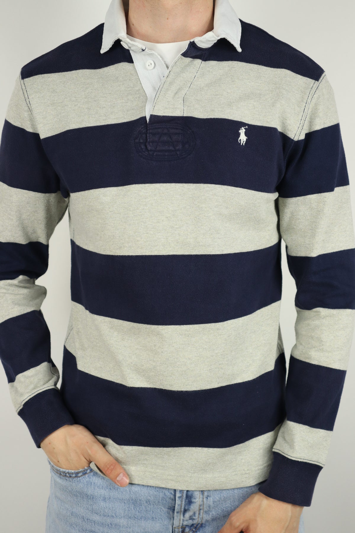 Ralph Lauren (rugby) polo shirt met lange mouw - S