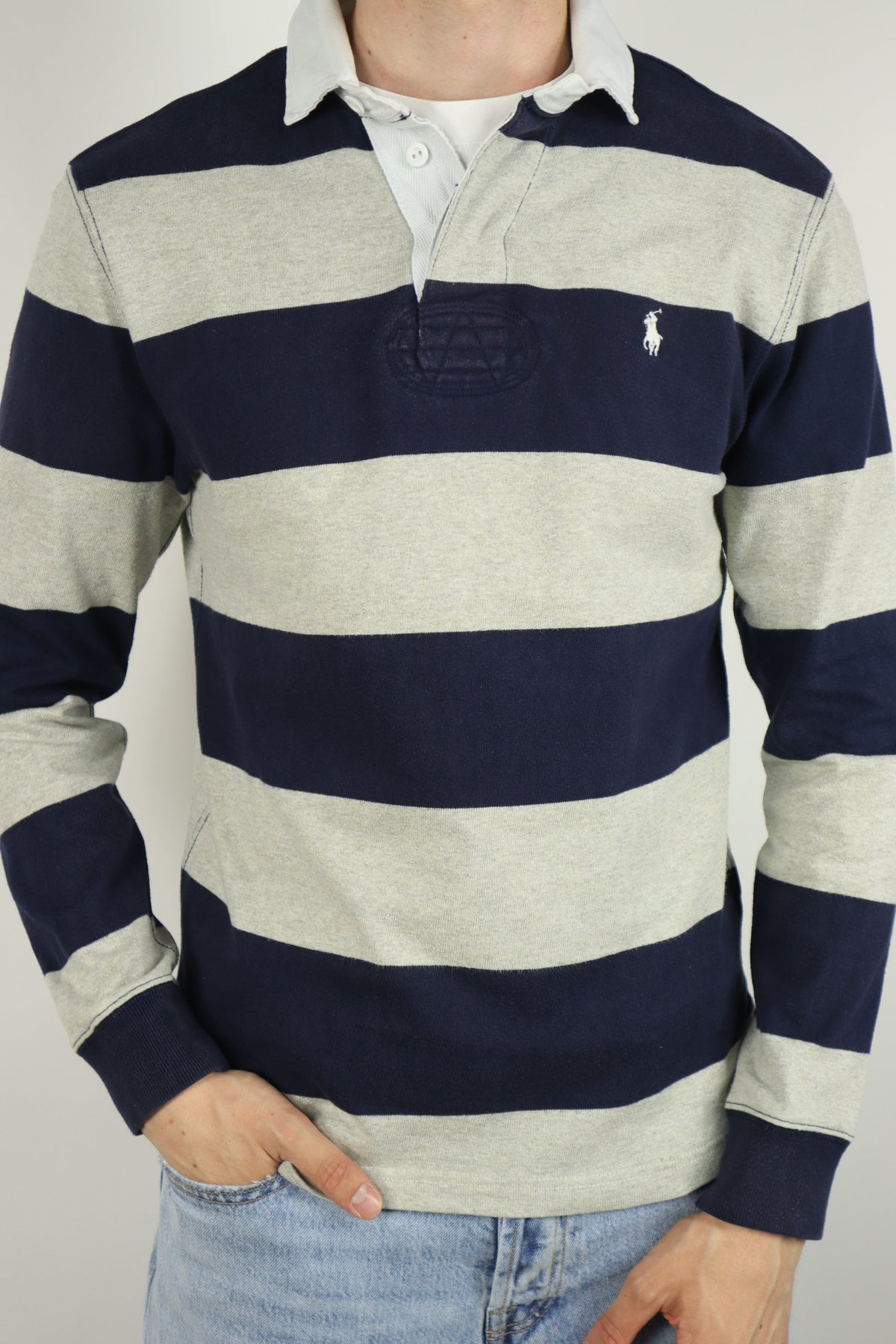 Ralph Lauren (rugby) polo shirt met lange mouw - S