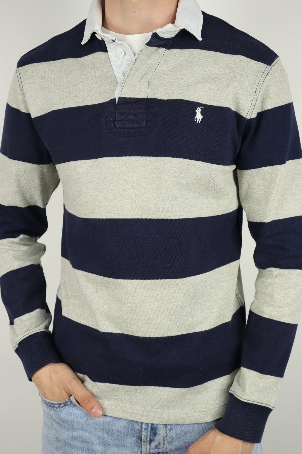 Ralph Lauren (rugby) polo shirt met lange mouw - S