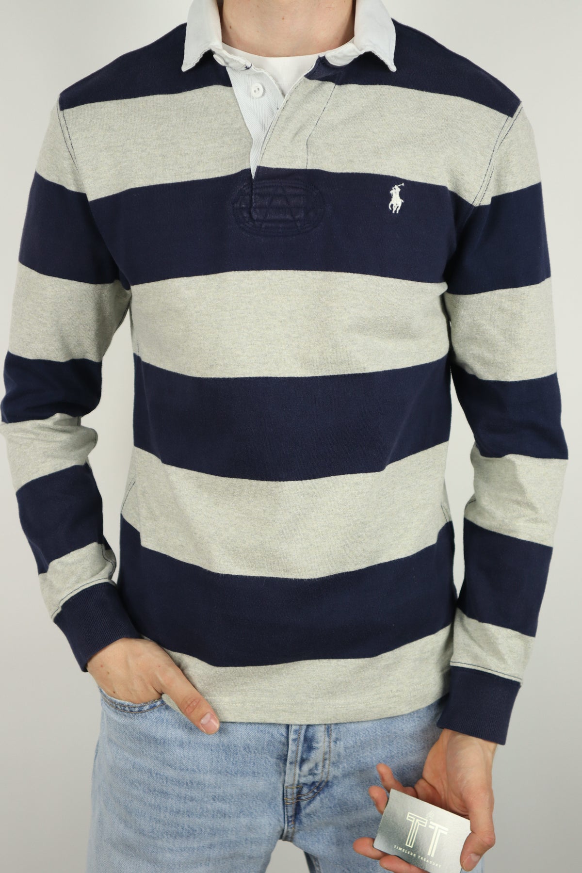 Ralph Lauren (rugby) polo shirt met lange mouw - S