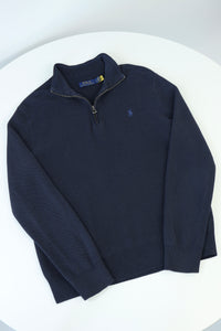 Ralph Lauren trui met kwart rits - L