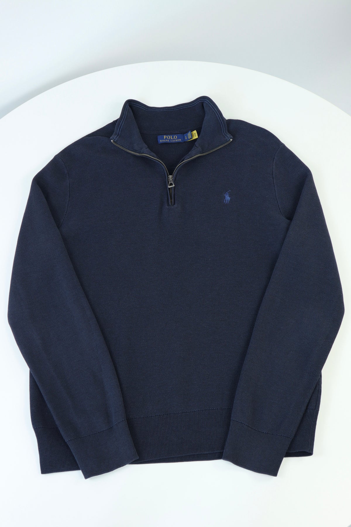 Ralph Lauren trui met kwart rits - L