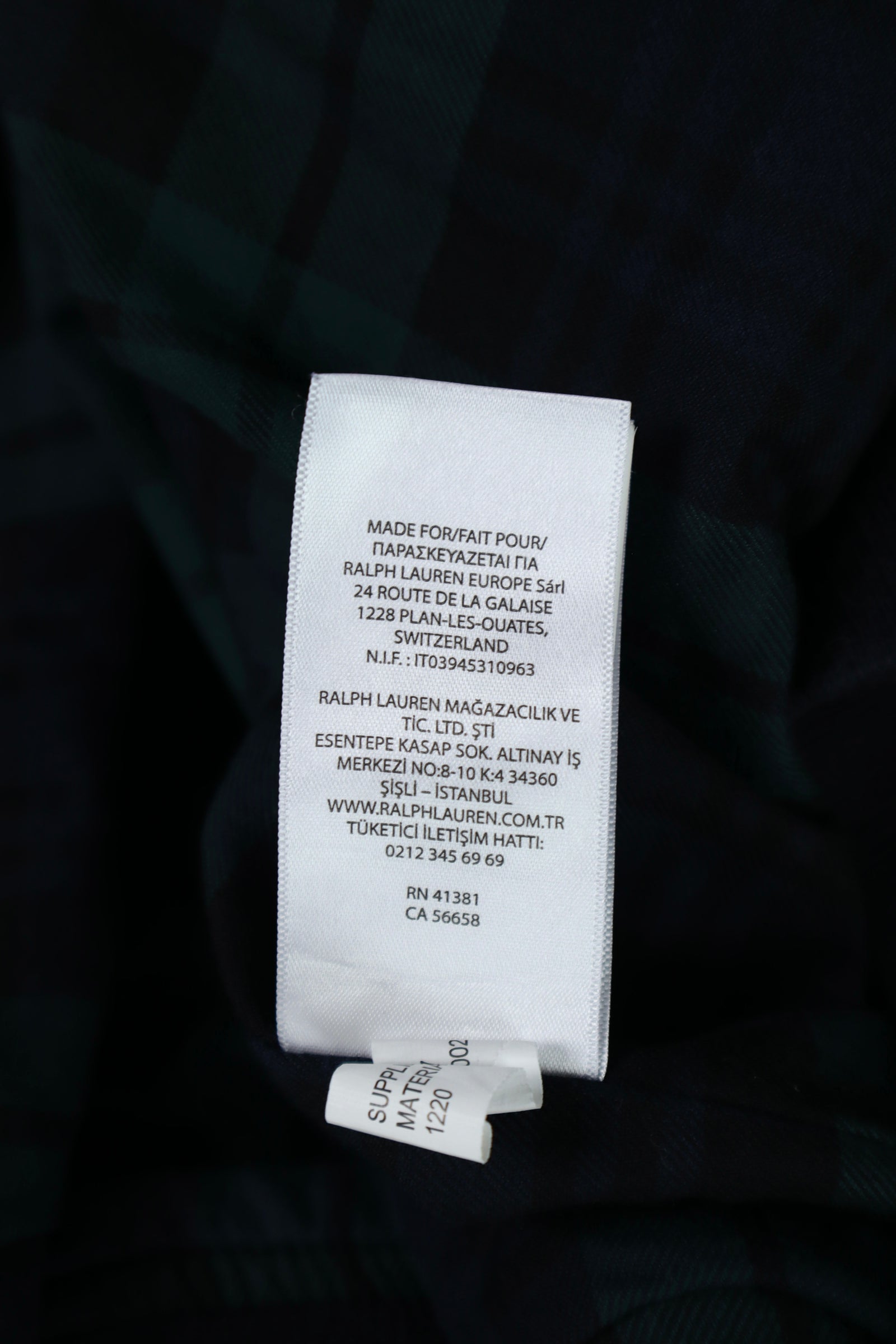 Ralph Lauren corduroy jas - XXL