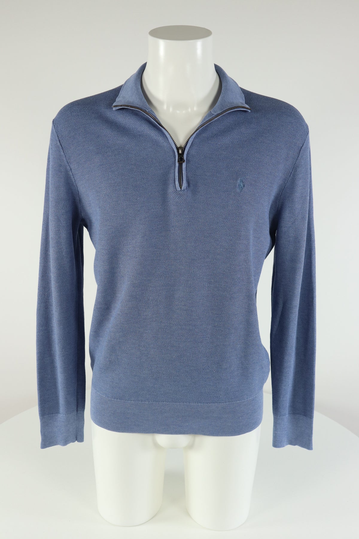 Ralph Lauren trui met kwart rits - M