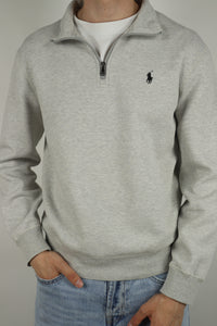 Ralph Lauren trui met kwart rits - M