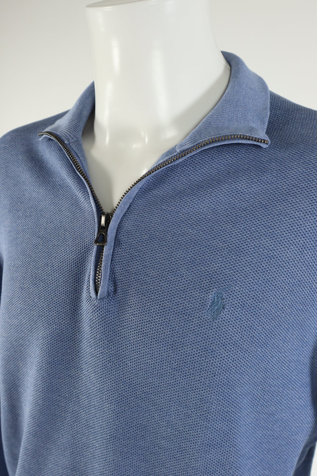 Ralph Lauren trui met kwart rits - M