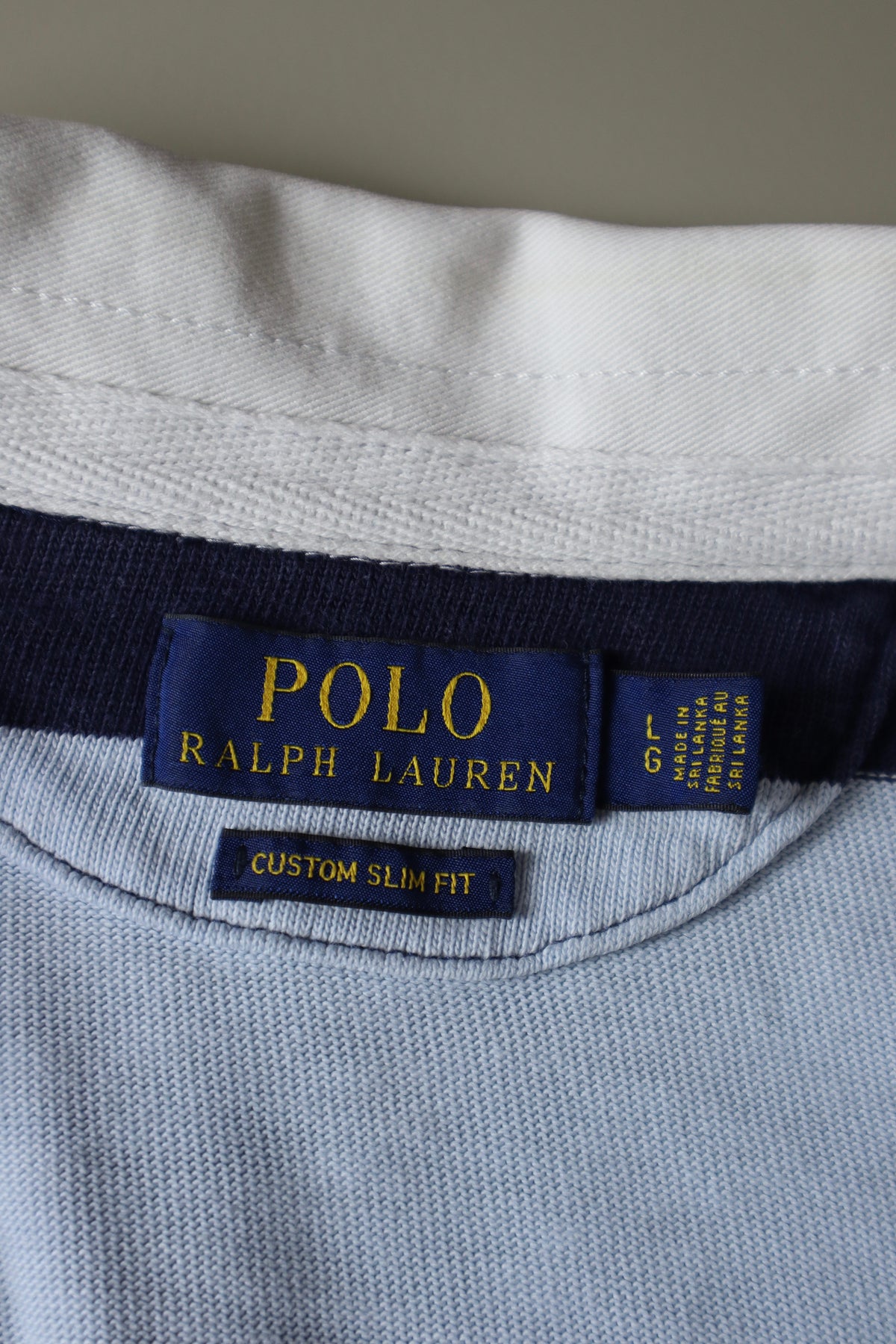 Ralph Lauren (rugby) polo shirt met lange mouw - L
