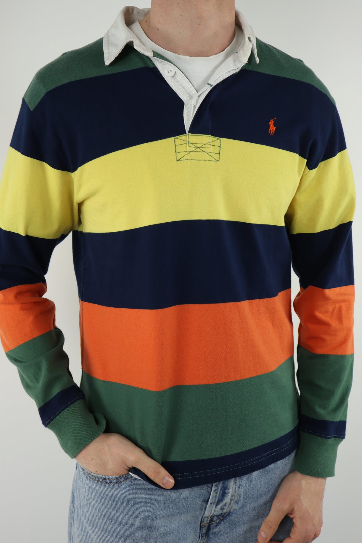 Ralph Lauren (rugby) polo shirt met lange mouw - XS/S