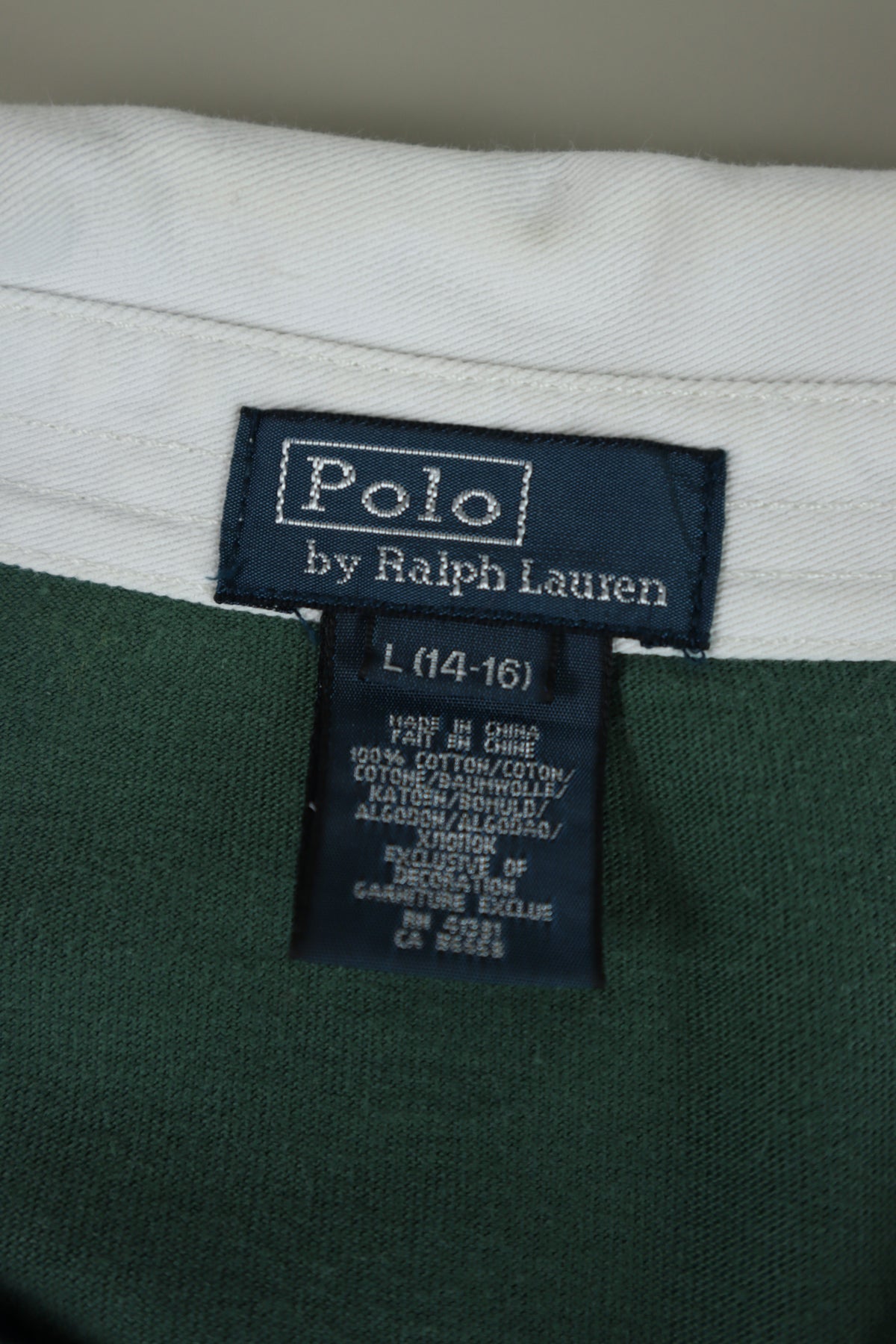 Ralph Lauren (rugby) polo shirt met lange mouw - XS/S