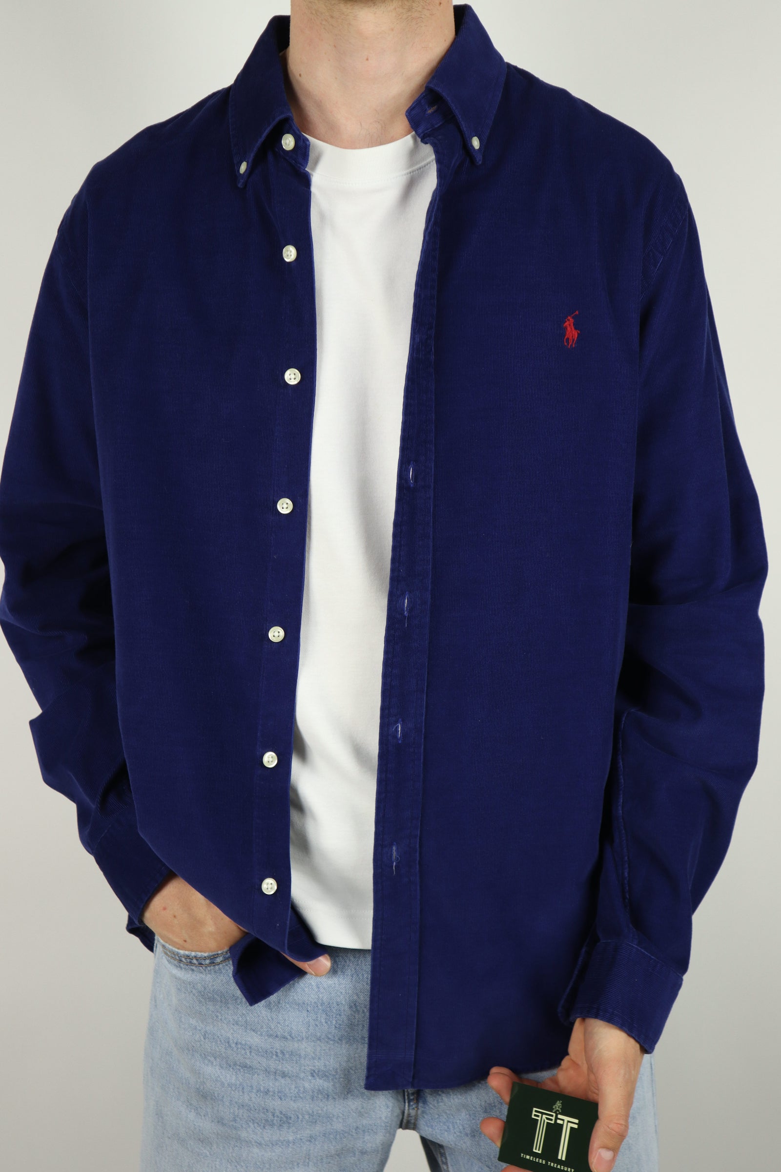 Ralph Lauren corduroy overhemd - L