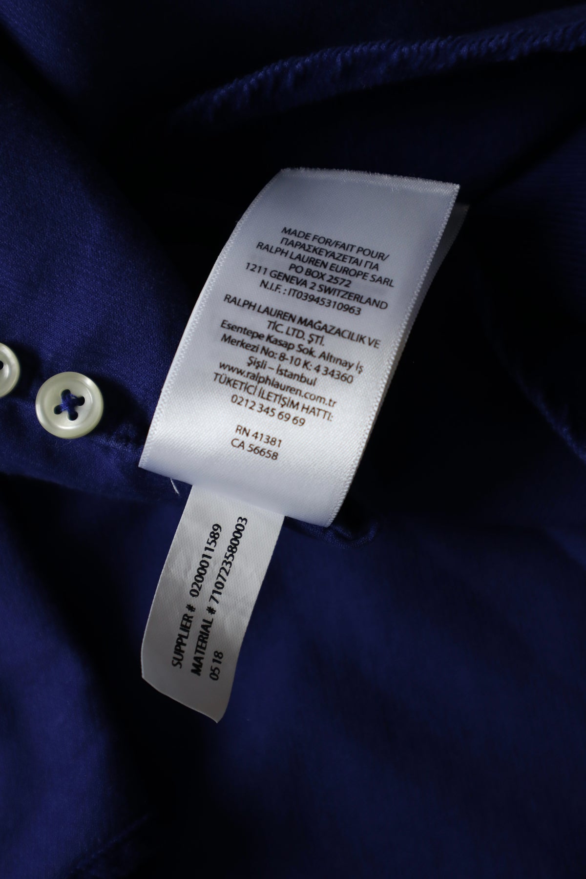 Ralph Lauren corduroy overhemd - L