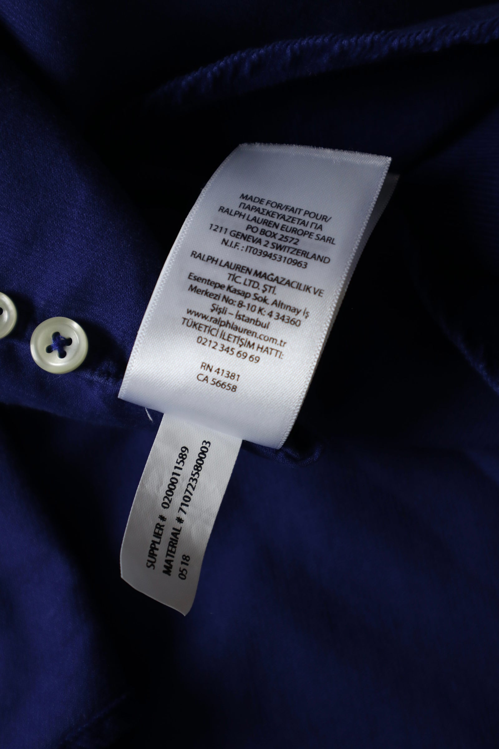 Ralph Lauren corduroy overhemd - L