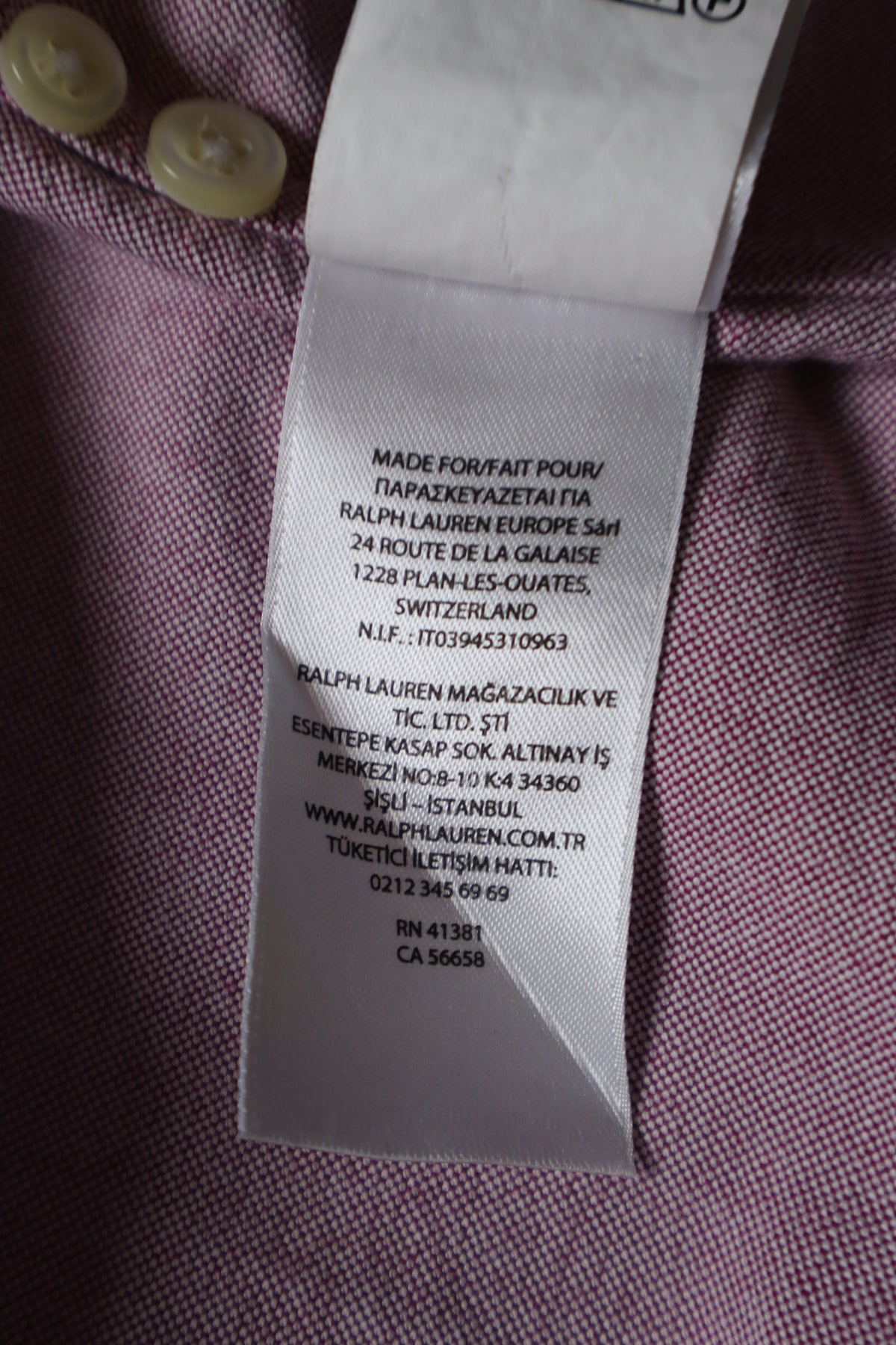 Ralph Lauren overhemd - M
