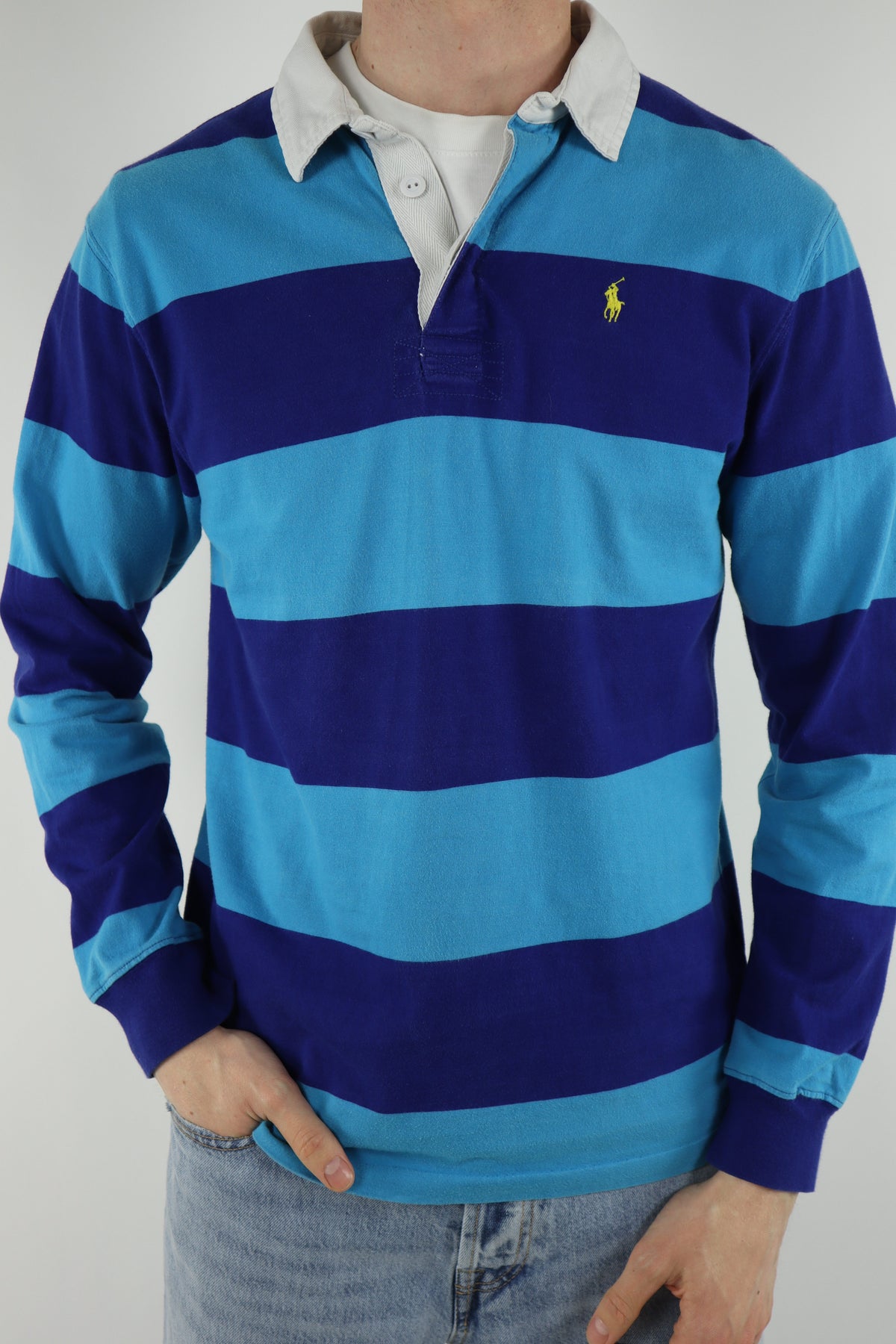Ralph Lauren (rugby) polo shirt met lange mouw - S