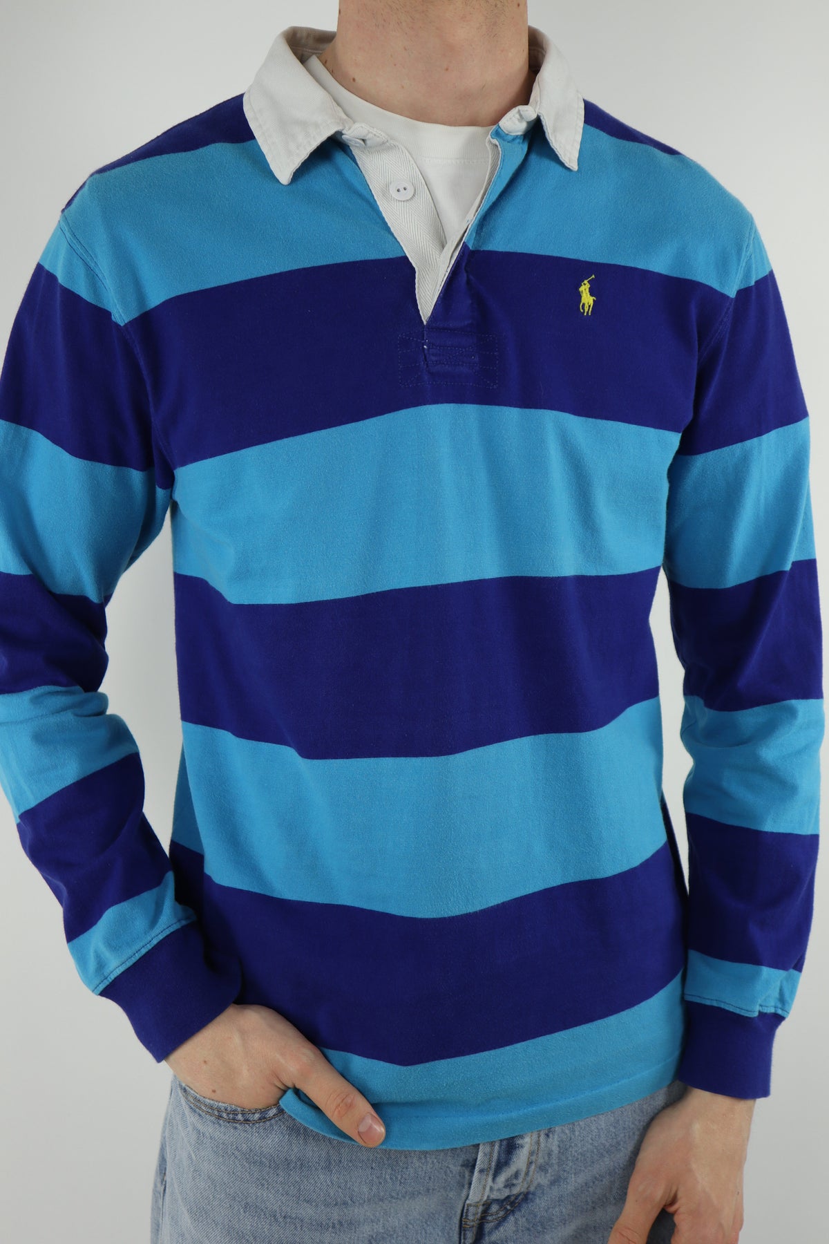 Ralph Lauren (rugby) polo shirt met lange mouw - S