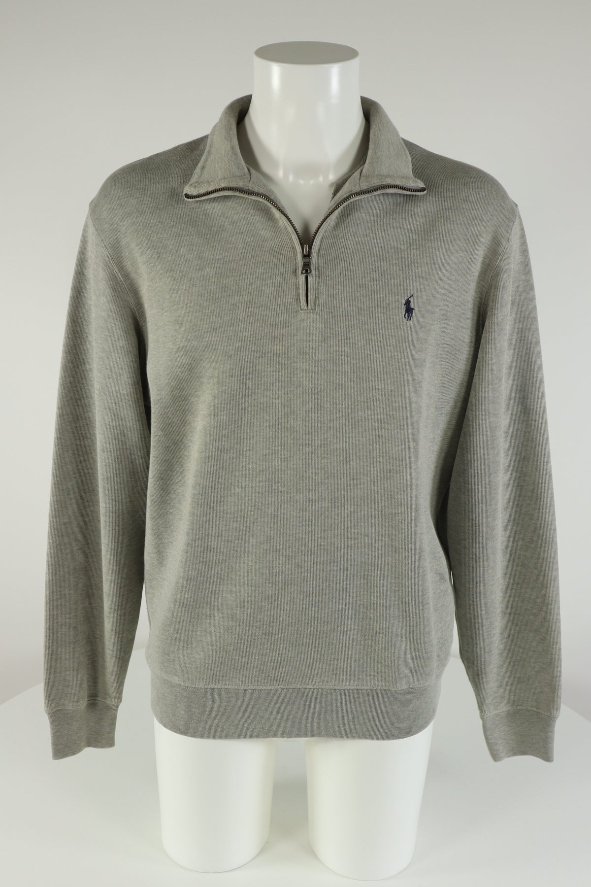 Ralph Lauren trui met kwart rits - M