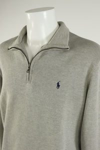 Ralph Lauren trui met kwart rits - M