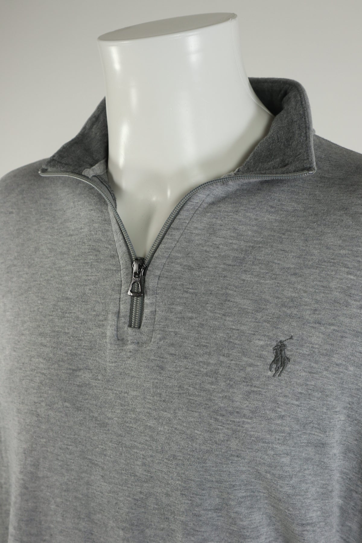 Ralph Lauren trui met kwart rits - S