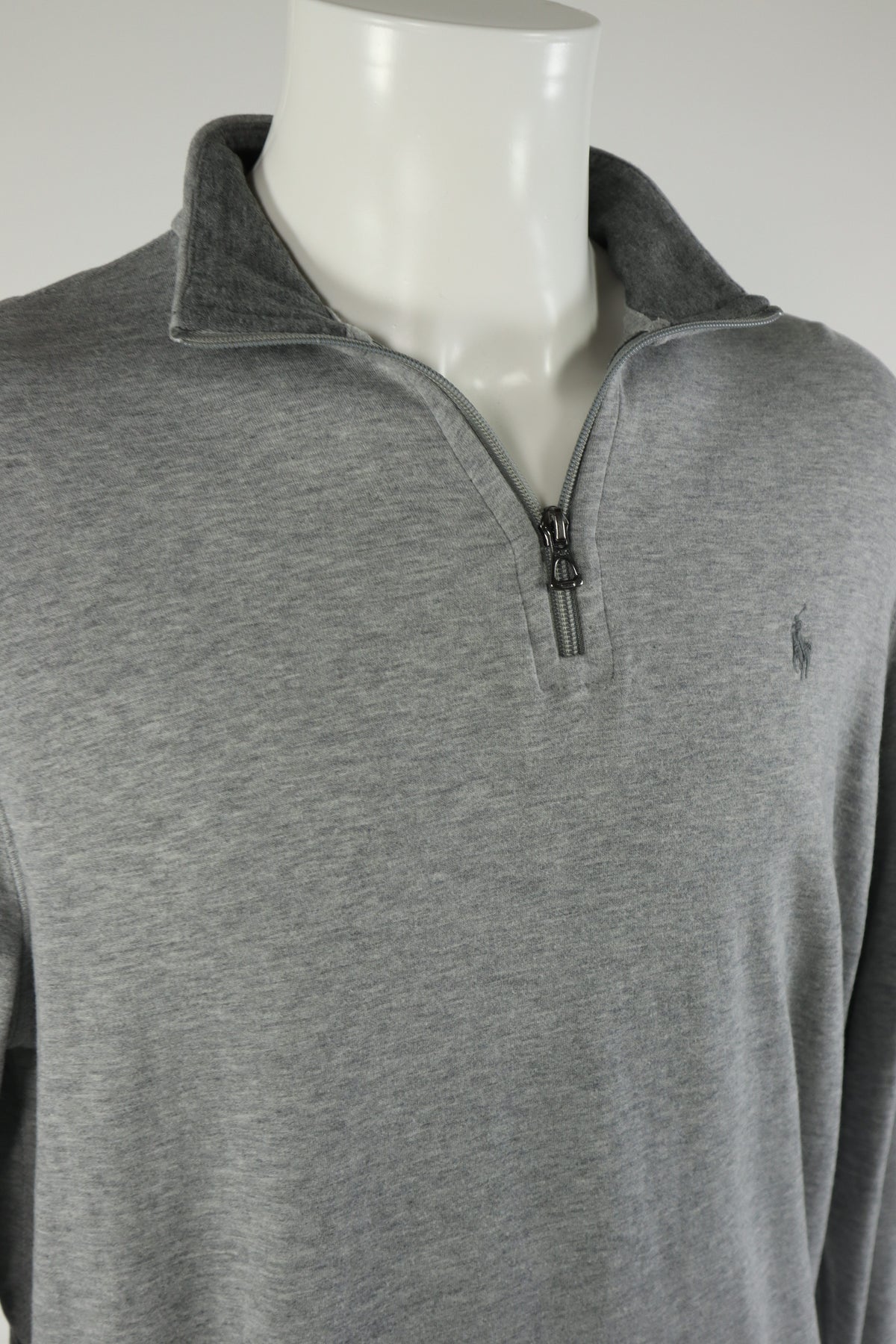 Ralph Lauren trui met kwart rits - S