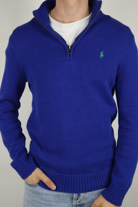 Ralph Lauren trui met kwart rits - M