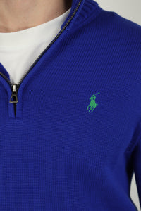 Ralph Lauren trui met kwart rits - M