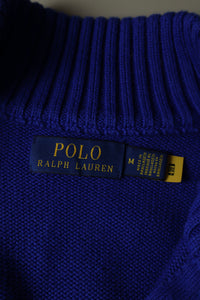 Ralph Lauren trui met kwart rits - M