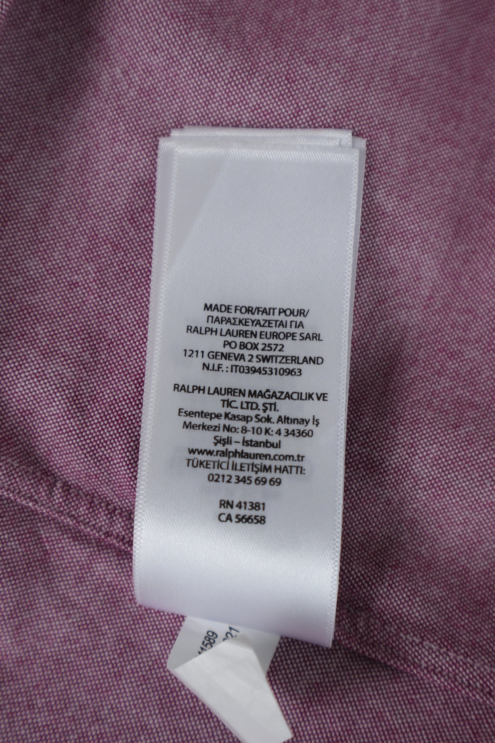 Ralph Lauren overhemd - S