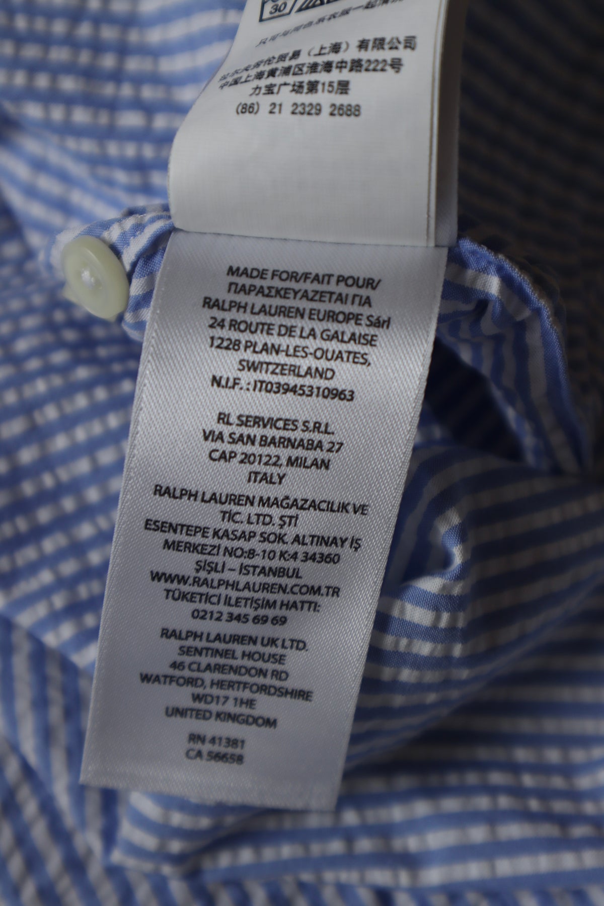 Ralph Lauren overhemd - L