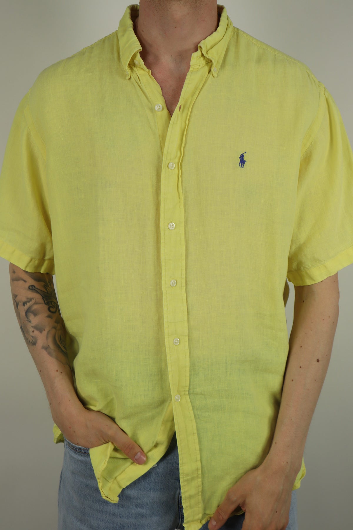 Ralph Lauren overhemd linnen - L