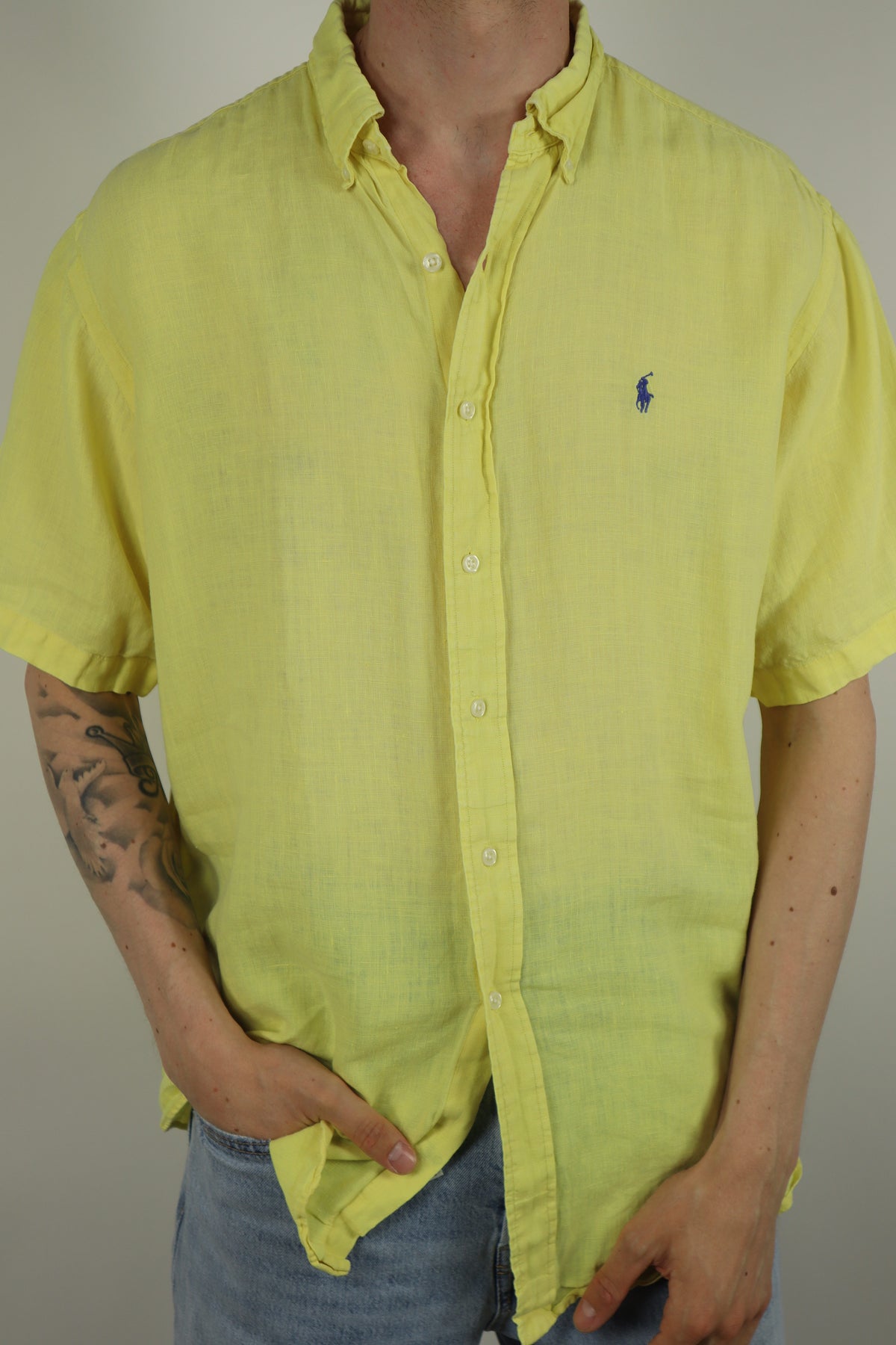 Ralph Lauren overhemd linnen - L