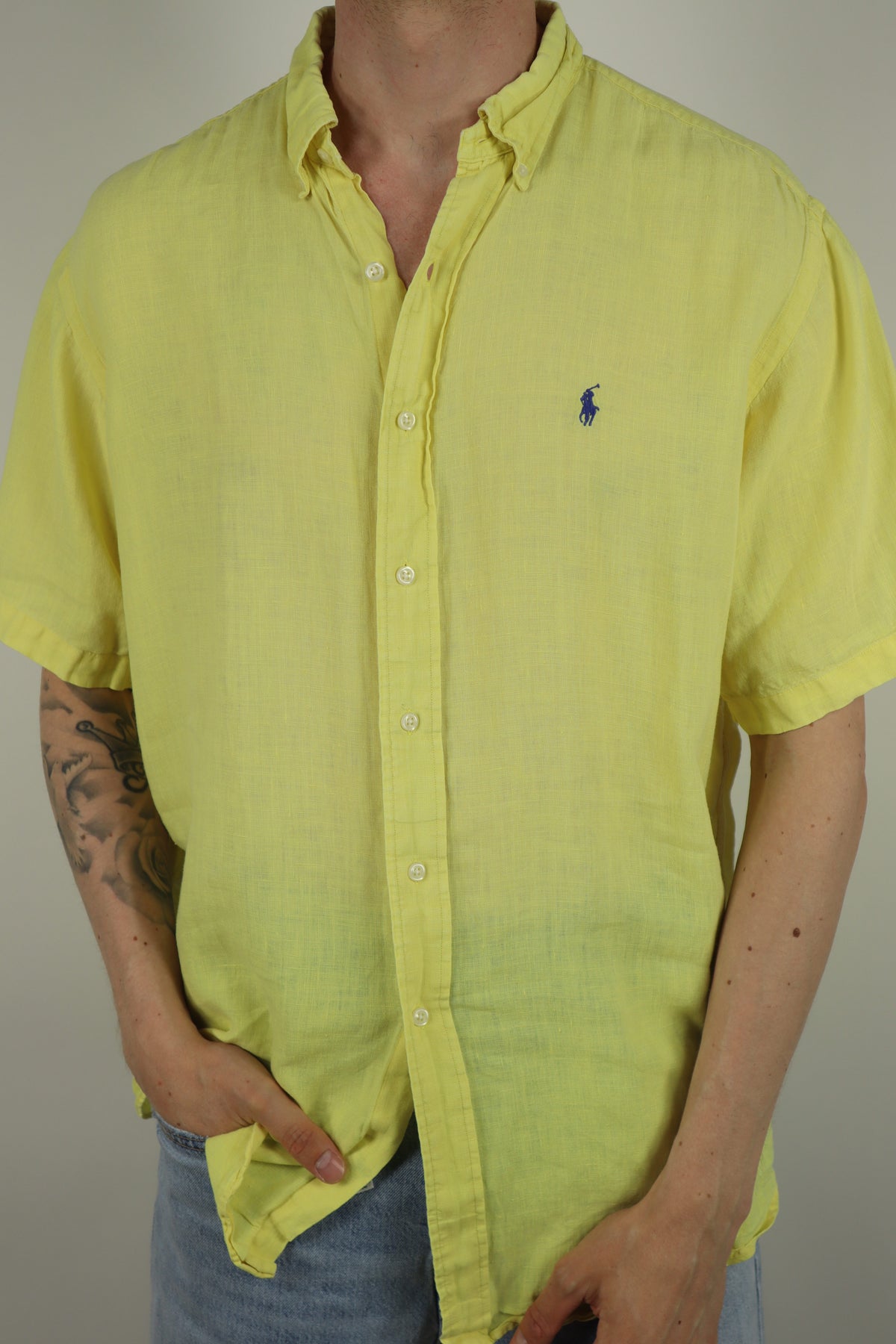 Ralph Lauren overhemd linnen - L