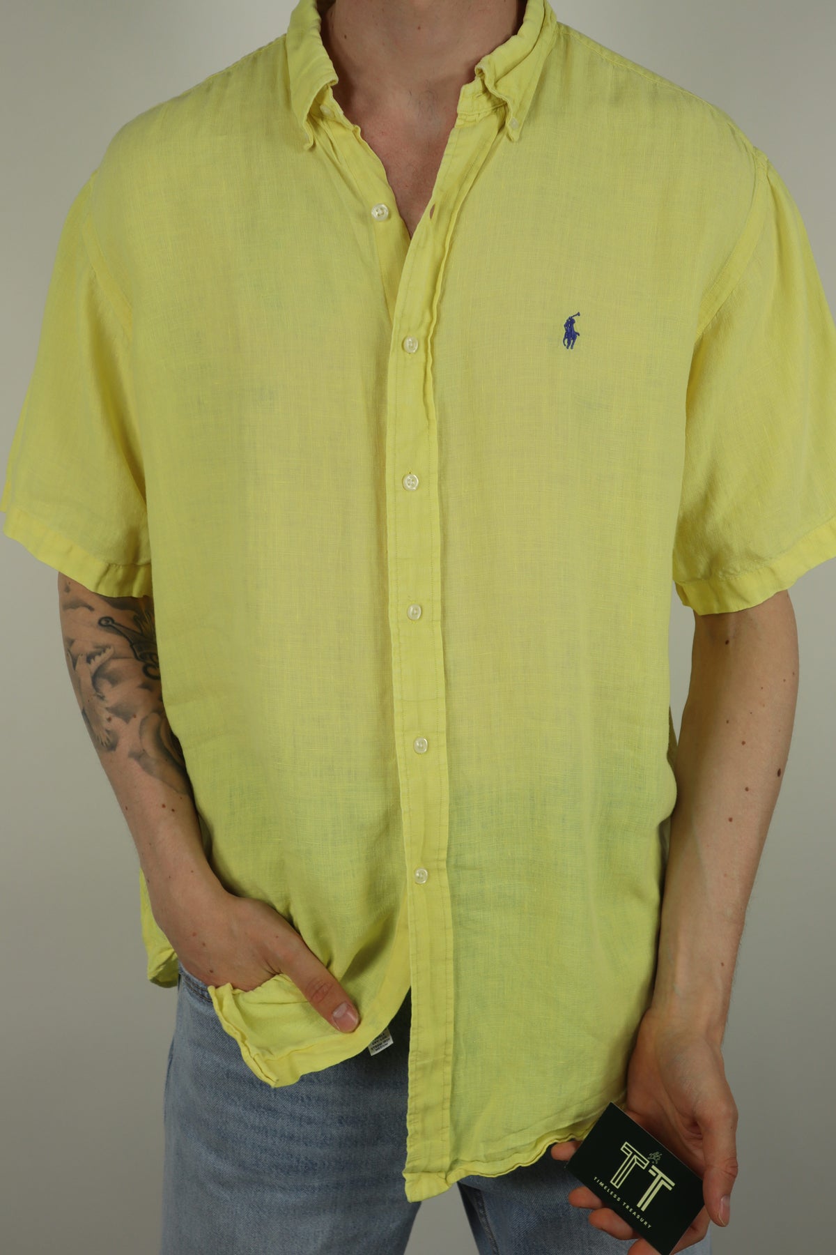 Ralph Lauren overhemd linnen - L