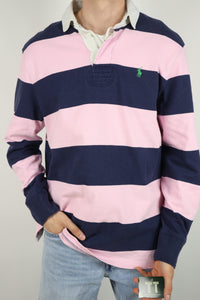 Ralph Lauren (rugby) polo shirt met lange mouw - L