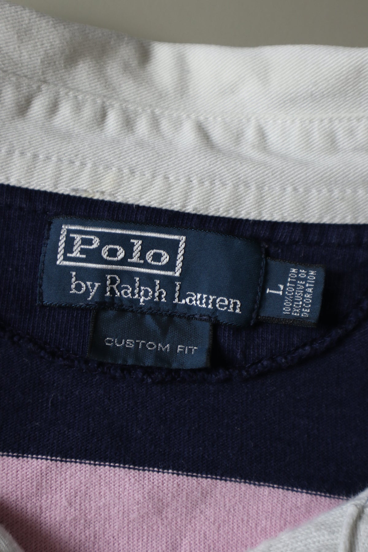 Ralph Lauren (rugby) polo shirt met lange mouw - L