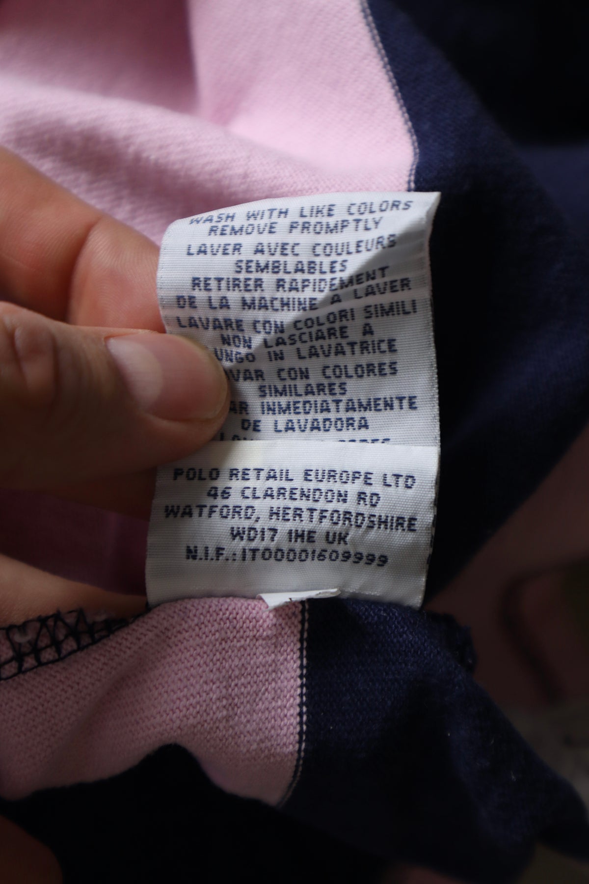 Ralph Lauren (rugby) polo shirt met lange mouw - L