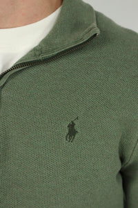 Ralph Lauren trui met kwart rits - S